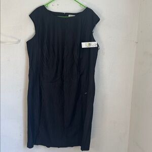 Calvin Klein  Denim Black sleeveless Dress size 18W